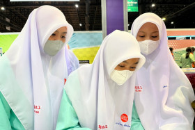 บรรยากาศในงานมหกรรมวิทยาศาสตร์และเทคโนโลยีแห่งชาติ ประจำปี 2 ... พารามิเตอร์รูปภาพ 66